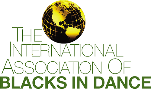 The International Association of Blacks in Dance Logo